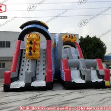 На открытом воздухе гигантская надувная горка для взрослых и детей, коммерческая надувная горка надувной интересные слайд