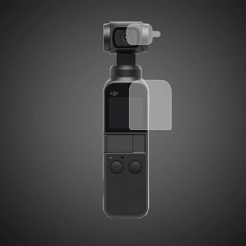 6 шт./компл. Защитная ПЭТ-пленка для DJI OSMO Карманная камера экран пленка карданный объектив защитная пленка DJI OSMO карманные аксессуары