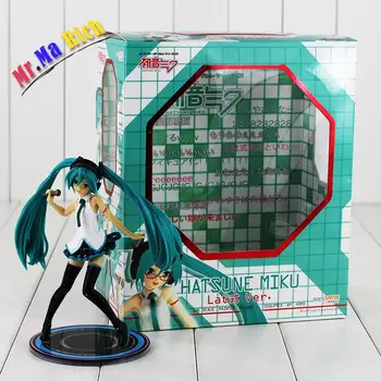 

15cm Hatsune Miku Lat Ver. Super Cute Pvc Figure Dolls Collection Model Toy With Base