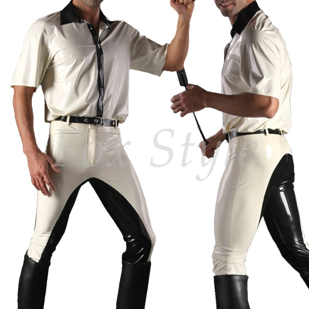

Latex shirt + trousers for men's