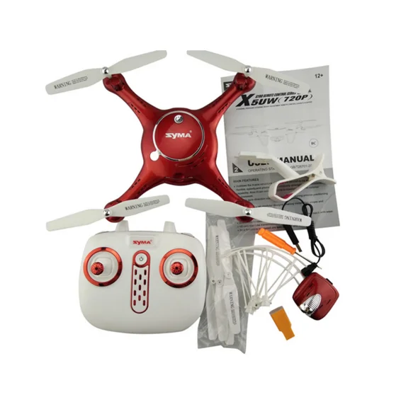 Buy Cheap Drone With Camera Quadcopter SYMA X5UW WiFi FPV Control HD CAM 2.4G 4CH 6-axis-gyro RC Quadcopter Air Press Height Hold Drones