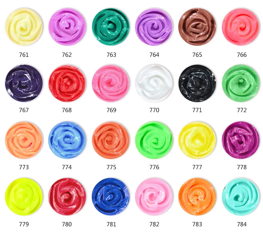 

1kg CANNI Modeling Gel Nail Art Design Soak off UV LED Nail 3D Color Gel Flower Painting Gel Bulk Package Sculpture Gel