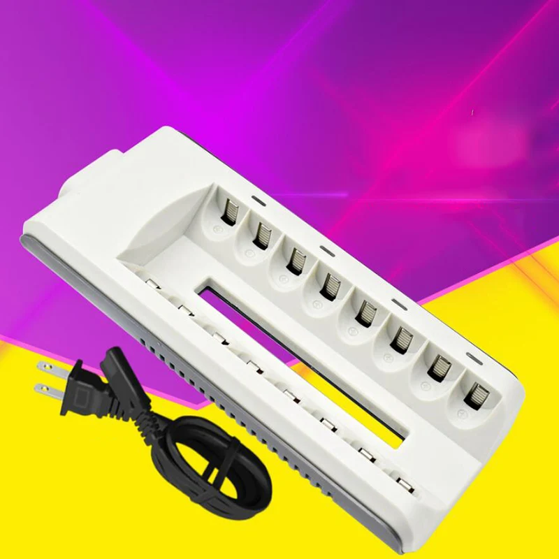 1PCS 8 Slots Battery Charger For AA / AAA Ni MH / Ni Cd Batteries