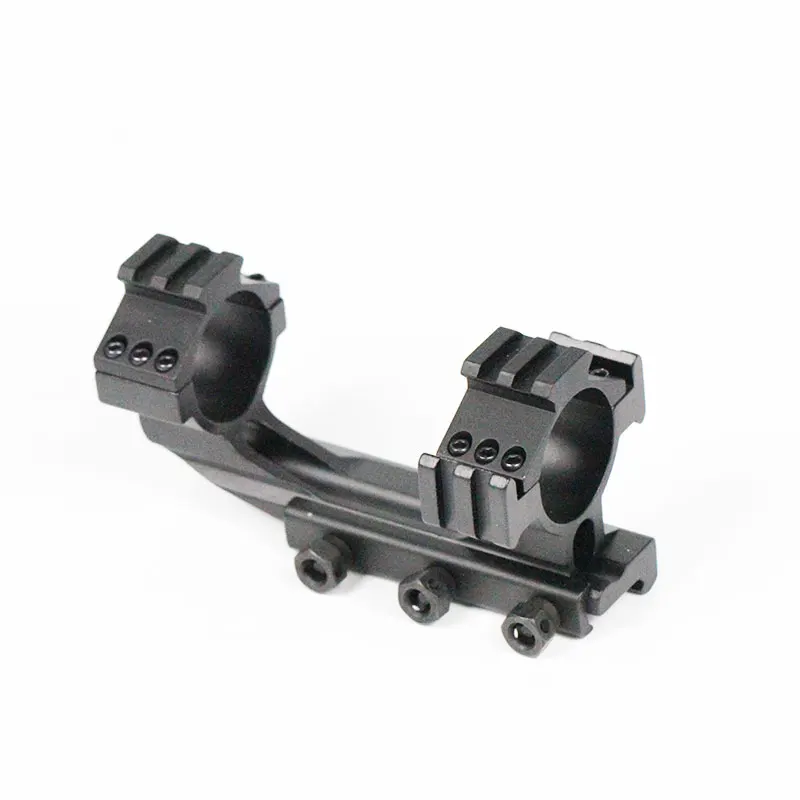 

Tactical 1inch 25.4mm 30mm Long Dual Ring One Piece Picatinny Weaver Rail Hunting Rifle Scope Mounts Accessories