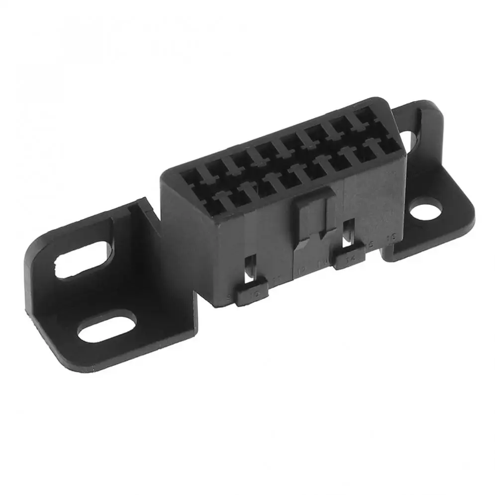 OBD II 16Pin женский угловой разъем гнездо для провода &quotМама&quot диагностические