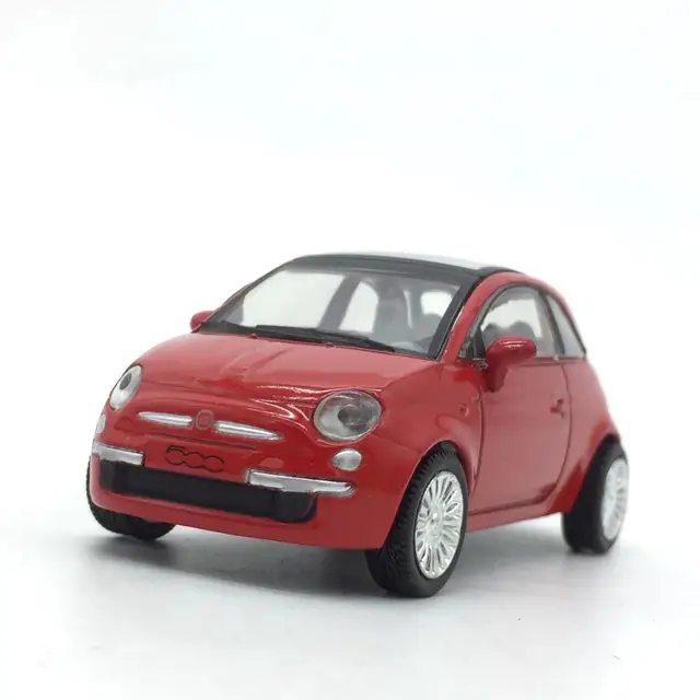143 scale alloy car model toys,high imitation Fiat 500,collection toy