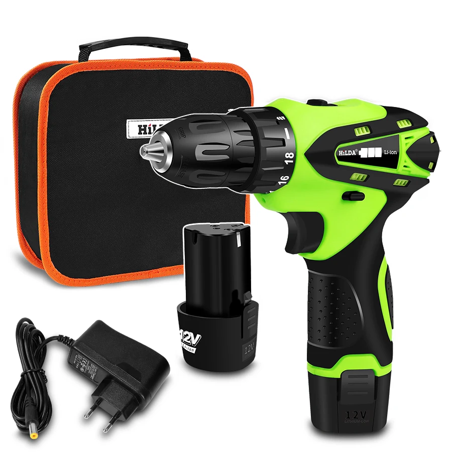 Koop 12V Elektrische Schroevendraaier Elektrische Boor Lithium Accu Boormachine Accuschroevendraaier Mini Boor Rotary Tool Power Tools