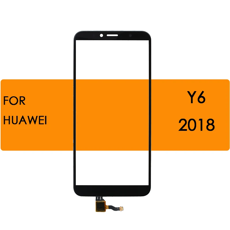 

Touch Screen Digitizer Sensor Outer Glass Lens Panel For Huawei Y6 2018/Y6 Prime 2018 5.7'' Replacement High Quality