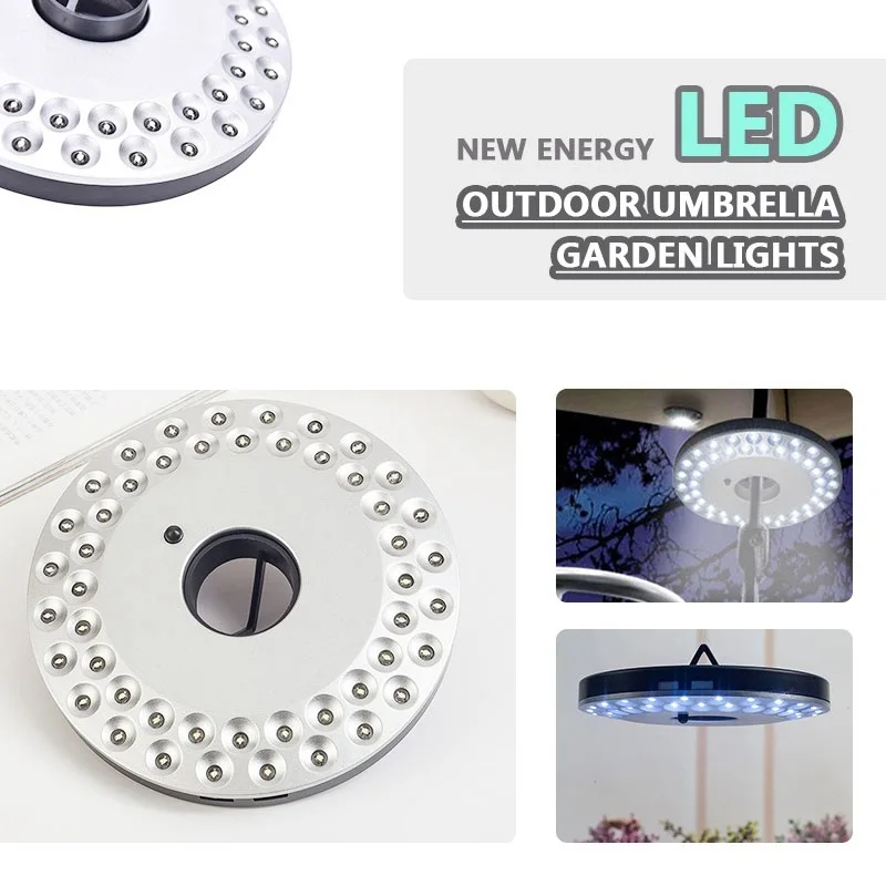 48 LED дисковая лампа трехскоростное освещение для кемпинга палатки временное