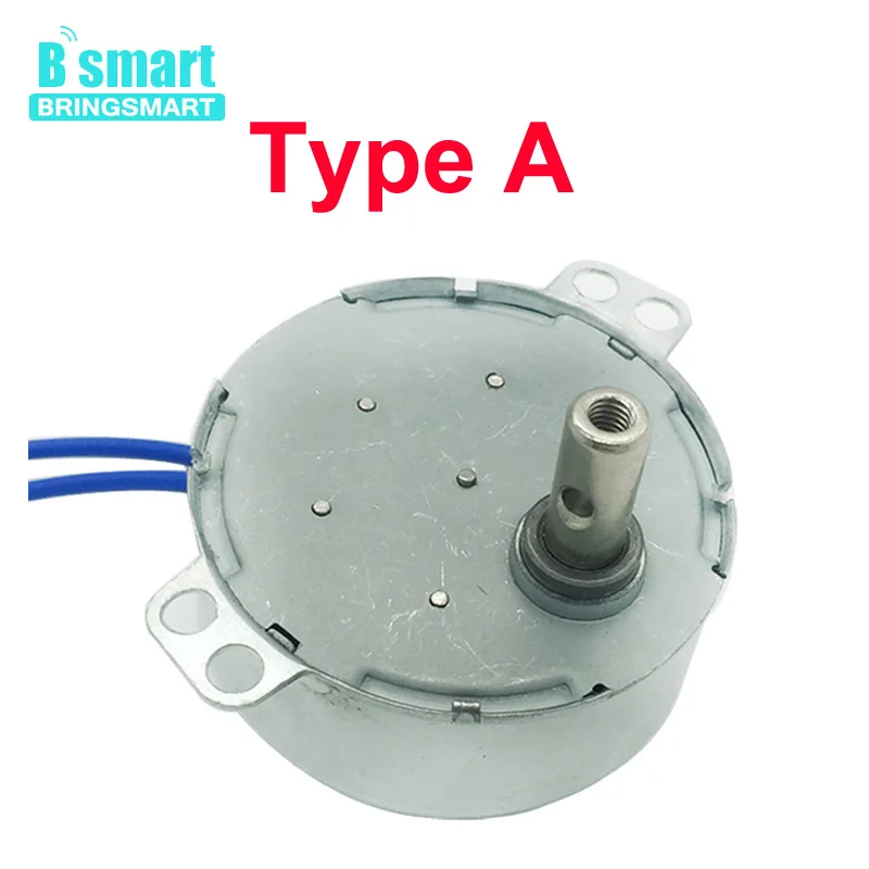 Bringsmart телефон синхронный двигатель 0 9 ~ 70 об/мин постоянная магнитола 5V 6V 9V 12V 24V 110V