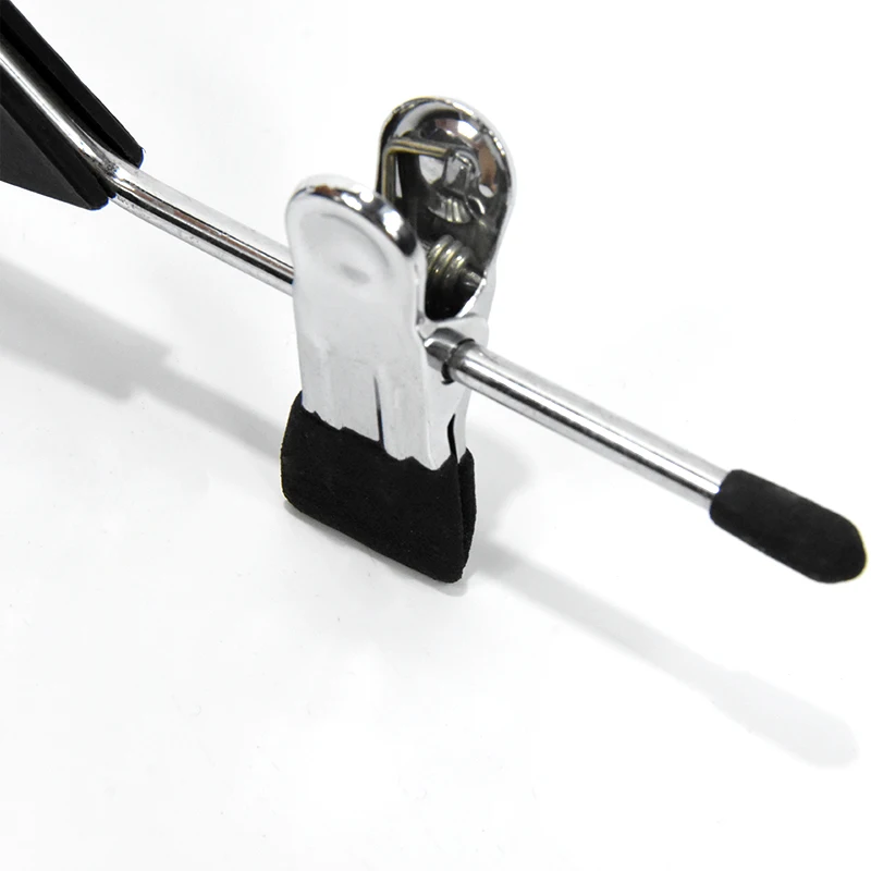 5pcs/pack or 10pcs/pack 32cm metal hanger adult stainless steel pants clip creative metal drying rack