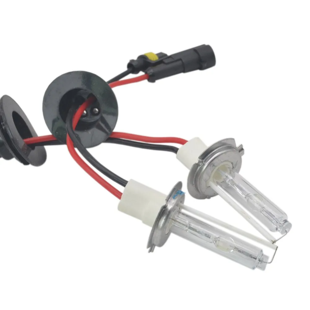 Одна пара 100 Вт Xenon HID ксеноновая лампа H7 H4 H1 H3 H11 H8 H9 9005 HB3 9006 HB4 автомобильный