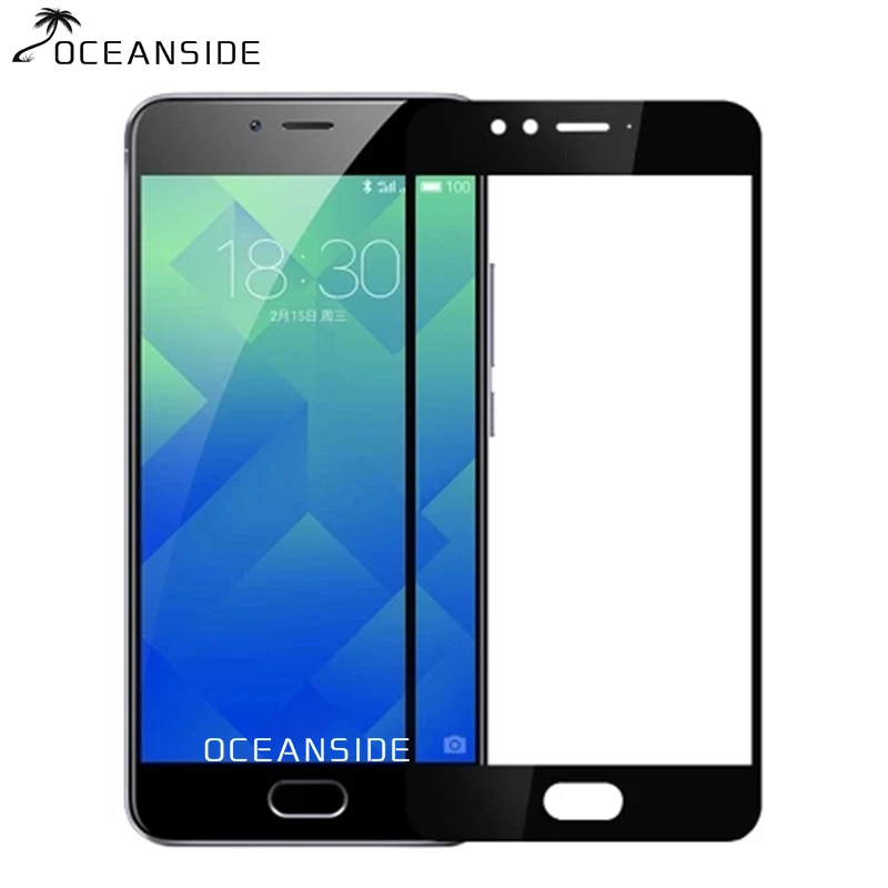 

2PCS Safety Protective Film Cover For Meizu M5S Full Cover Tempered Glass screen Protector on M 5S M5 5 S pelicula de vidro