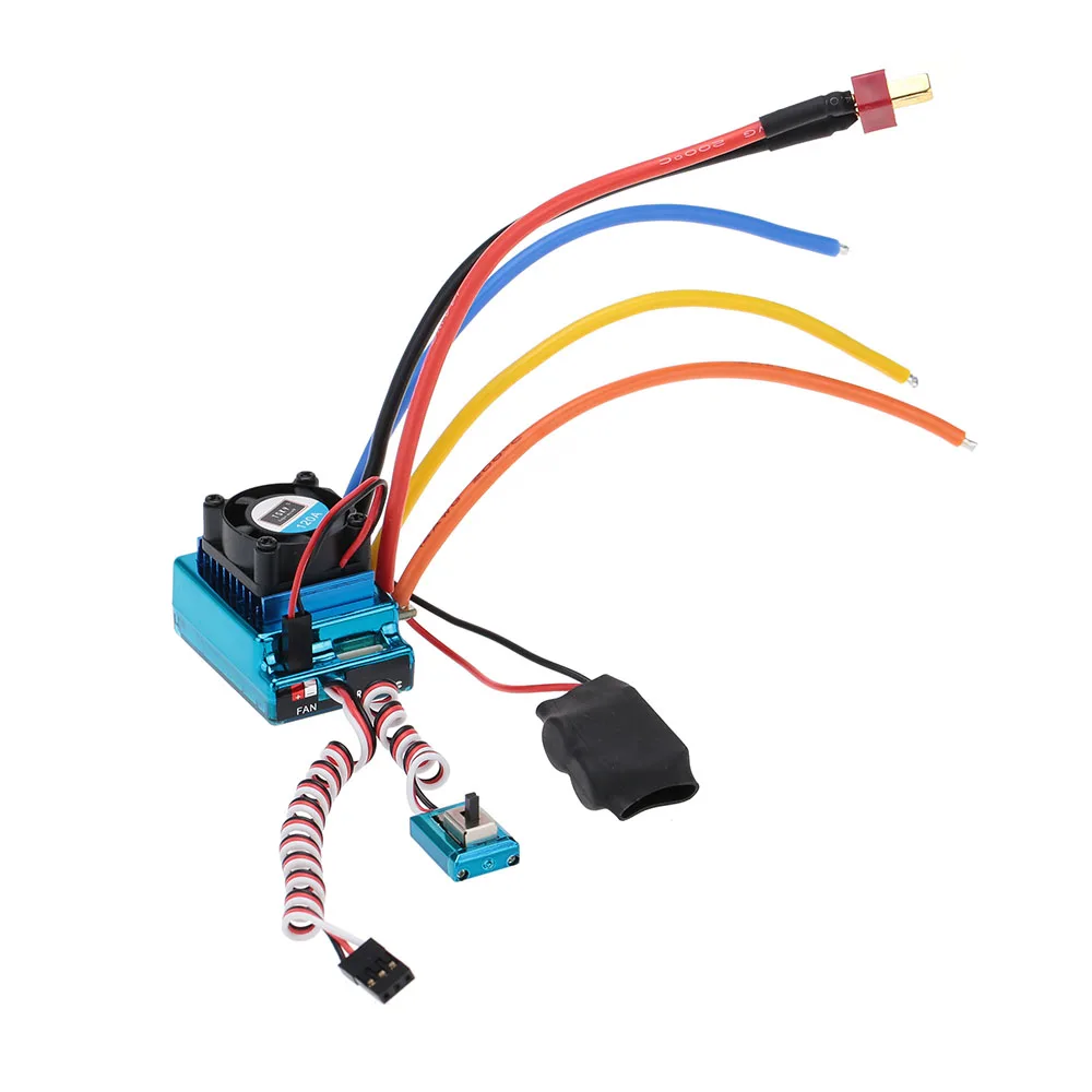 120A Бесщеточный Регулятор скорости ESC для автомобиля 1/8 1/10 1/12|esc speed controller|speed