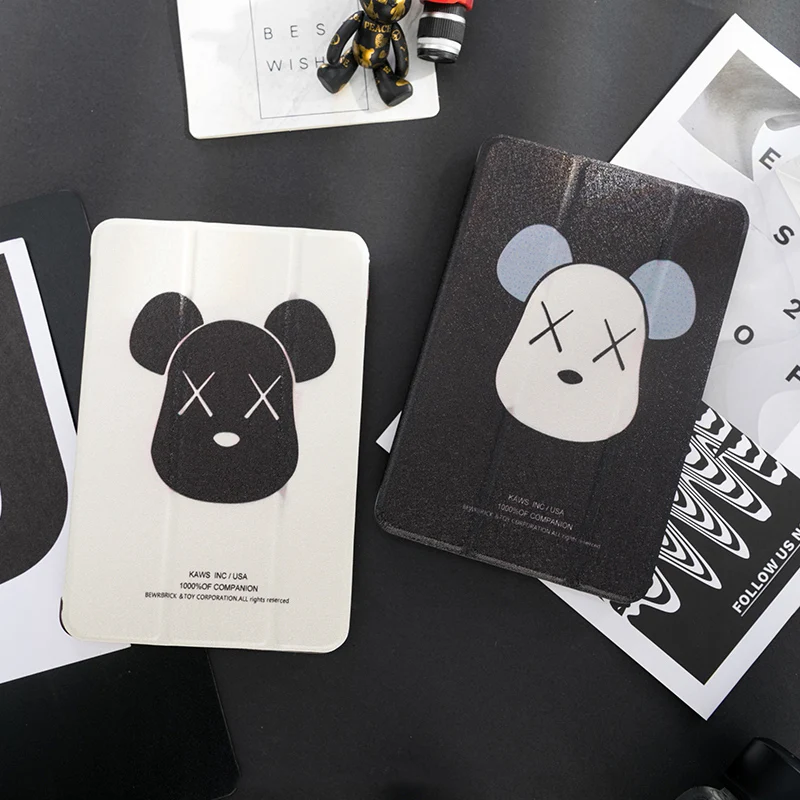 Cartoon Magnet Flip Cover For iPad Pro 9.7 air 10.5 10.2 11 12.9 Mini 2 3 4 5 Tablet Case For ipad 9.7 6th 7th