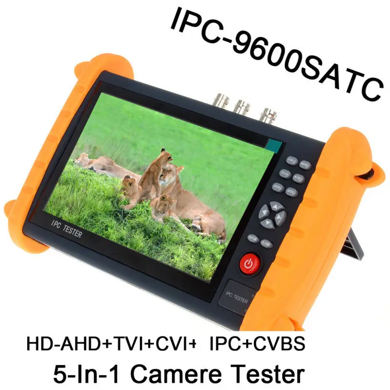 

Free shipping!IPC9600SATC 7'' Touch Screen Onvif IP HD-AHD/TVI/CVI Analog CCTV Camera Tester