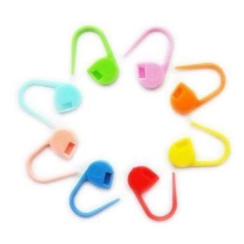 

HOT-100 Pieces x Plastic marker buckle Knitting Tools for Wool Sweater Knitting Locking Hook Knitting Plastic Clip