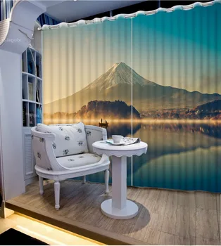 

3D Printing Curtains Luxury Window Curtains Beautiful Fashionable Livng Room Drapes CL-DLM756
