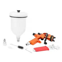 Автомобильный Профессиональный краскопульт 600 мл Танк гравитационный распылитель, пистолет с насадкой 1,3 мм, автомобильные инструменты, автомобильные аксессуары из алюминиевого сплава