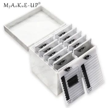 

Eyelash Storage Box For Eyelash 10 Layers Pallet Holder Eyelashes Glue Makeup Organizer False Grafting Eyelashes Extension Makeu