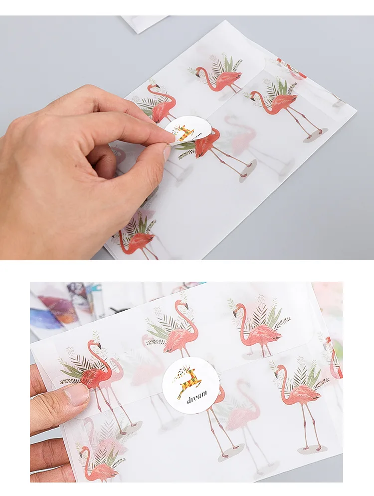 3 шт. милый кавайный бумажный конверт с изображением бабочек, перьев, цветов серной кислоты для детей, открытка, праздничная открытка, подарок, школьные принадлежности