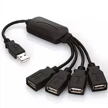 4 Порты и разъёмы высокое Скорость USB кабель мульти расширение Hub адаптер для портативных ПК