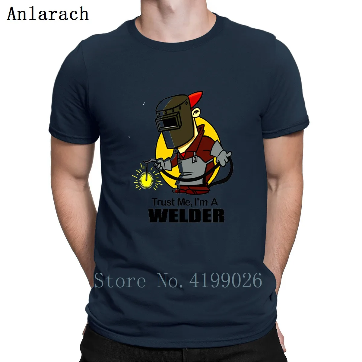Сварщик футболки высокого качества Одежда высшего Стандартный футболка для
