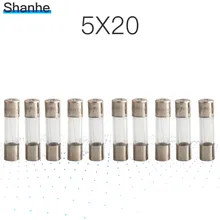 Плавкий предохранитель 5*20 мм 250V 0.25A 0.3A 0.5A 0.75A