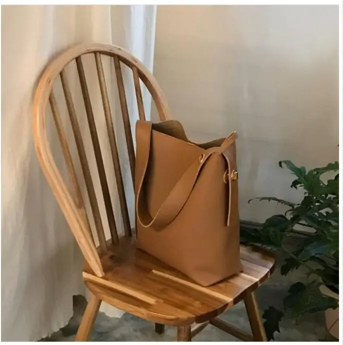 

Fashion female handbag cute all-match bucket bag one shoulder women's handbag large capacity girl handbag casual style r-5985Q2