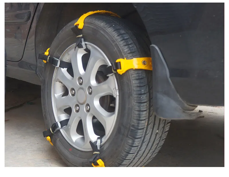 For KIA RIO K2 2012 2013 2014 2015 2016 2017 For KIA Cerato K3 Car Snow Chain Auto Winter Tires TPU Anti-Skid Chains Car-Styling (9)