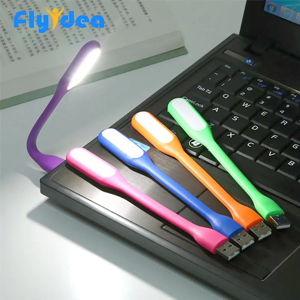 Маленький гибкий USB ночные светильники светодиодные Детские спальные лампы для
