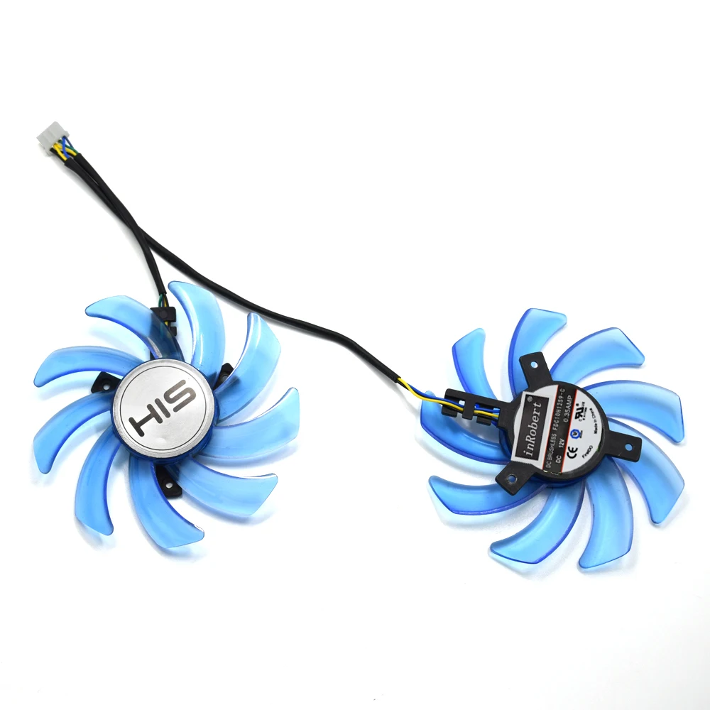  85mm FDC10U12S9-C 4PIN RX480 GPU Cooler fan for HIS RX 470 IceQ X2 Turbo 4GB RX 470 IceQ X2 OC 4GB 