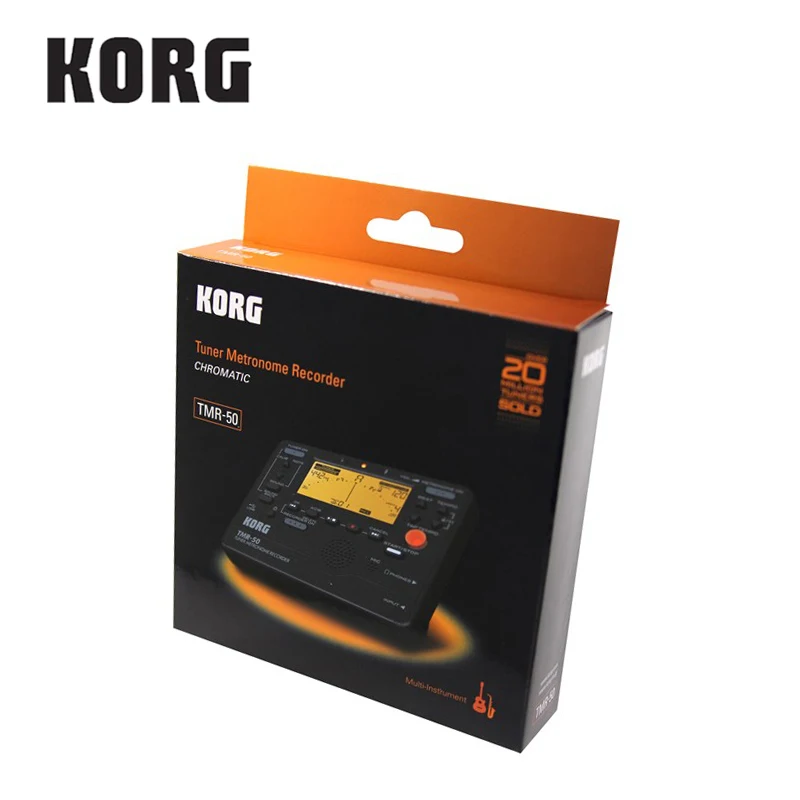  KORG TMR50 Tuner+Metronome+Recorder TM50 Combo Tuner/Metronome Used for wind Guitar Ukulele and Pia