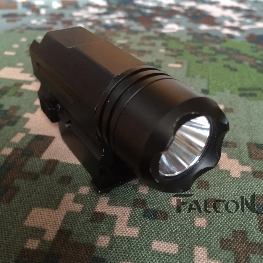 Высокое качество 600Lm Glock светодиодный фонарик из цинкового сплава для охотничьей лампы тактический пистолет винтовка крепление для пистолетов страйкбол 20 мм рельс