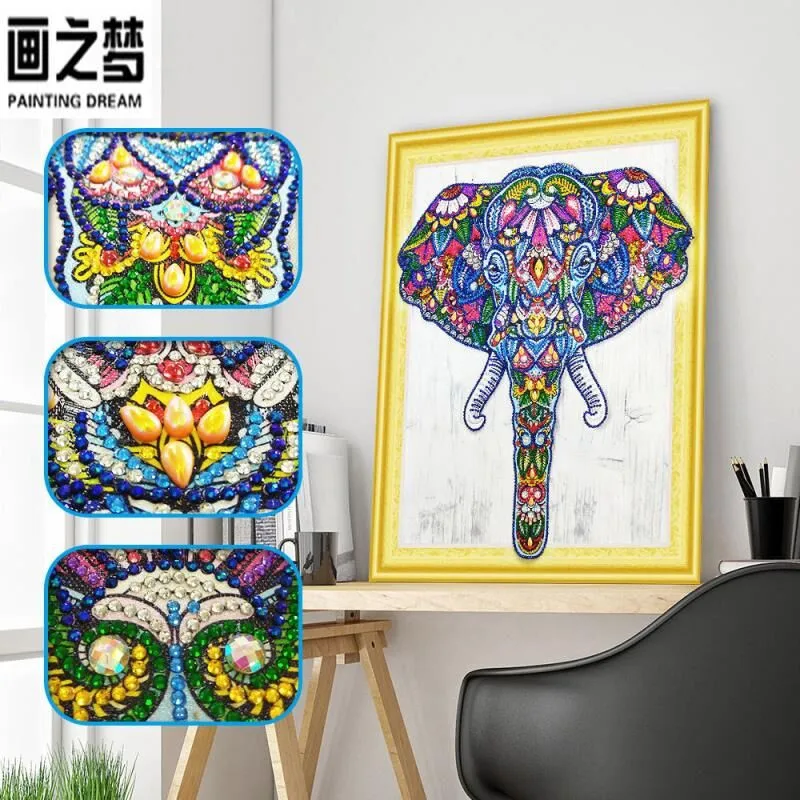 5D Diy алмаз живопись полный квадратный животных Алмазная вышивка Картины со