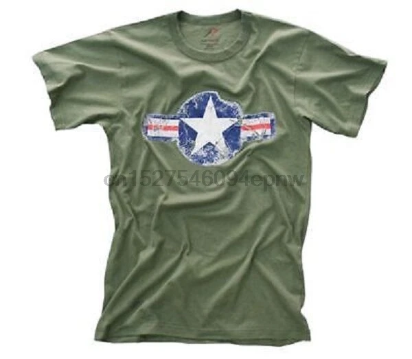 

US 11th AIRBORNE STAR VINTAGE Army MILITARY SHIRT TShirt OD GREEN