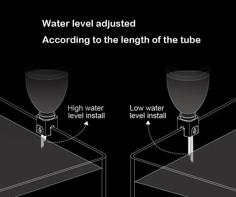 Мини нано повесить на авто наполнителя воды заправка топ от системы аквариум ATO sytem