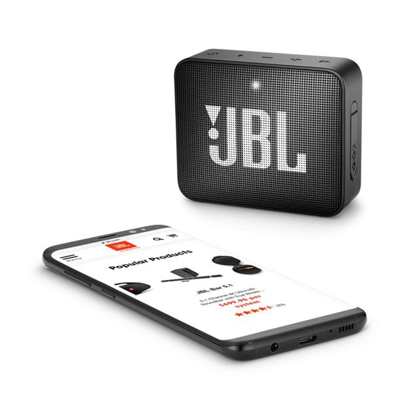 JBL GO 2 музыкальный динамик bluetooth IPX7 водонепроницаемый аудио сабвуфер Портативный мини динамик сильная мощность встроенный динамик телефон GO2