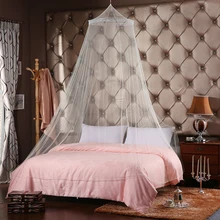 Universal Elegant Round Lace Insect Bed Canopy Netting Curtain Dome Polyester Bedding Mosquito Net Home Furniture
