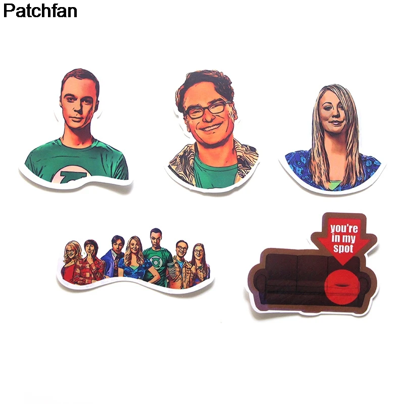 Patchfan 17 шт. 90s TBBT значок DIY декоративные наклейки Дети DIY стены тетрадь чехол для телефона Скрапбукинг альбом A1925