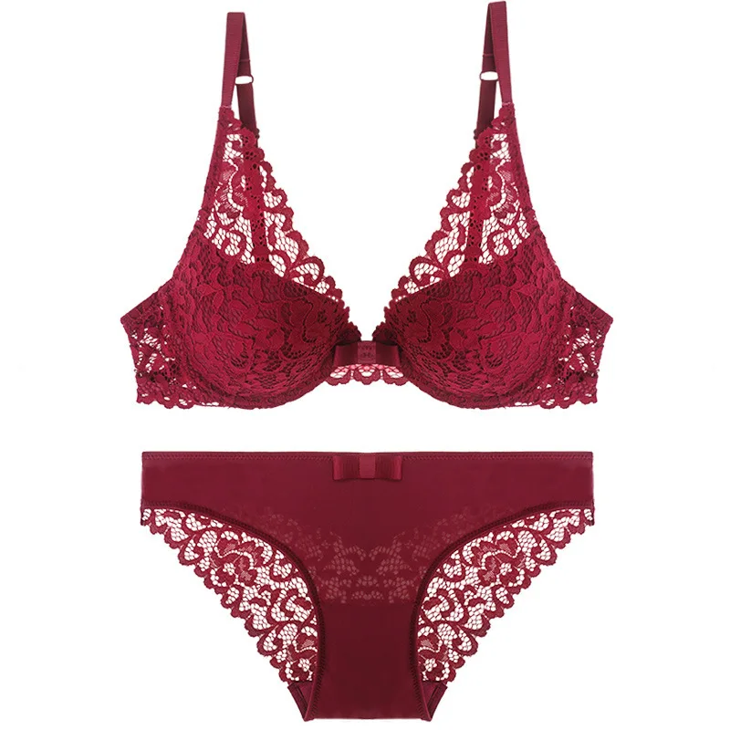 Dark red underwear set Clearance