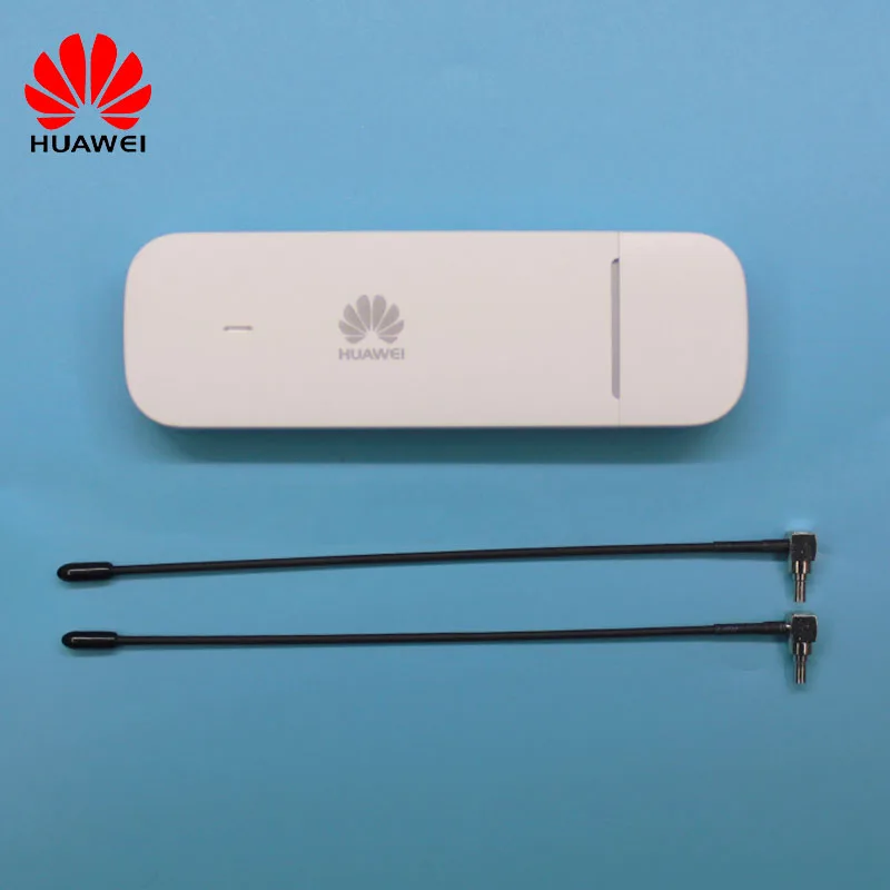 

Unlocked Huawei E3372 4G LTE Dongle Stick Data card Mobile USB Modem With 2 CRC9 Antennas