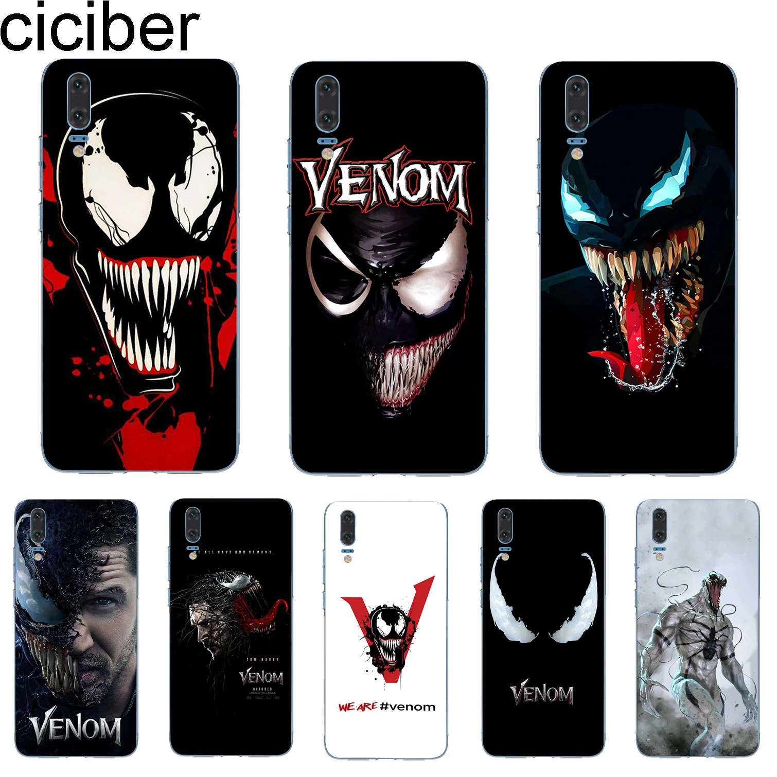 Ciciber чехол для Huawei P30 P20 P10 P9 P8 Lite Pro Plus 2017 P smart 2019 чехлы телефонов чудо-яд Capinha Capa