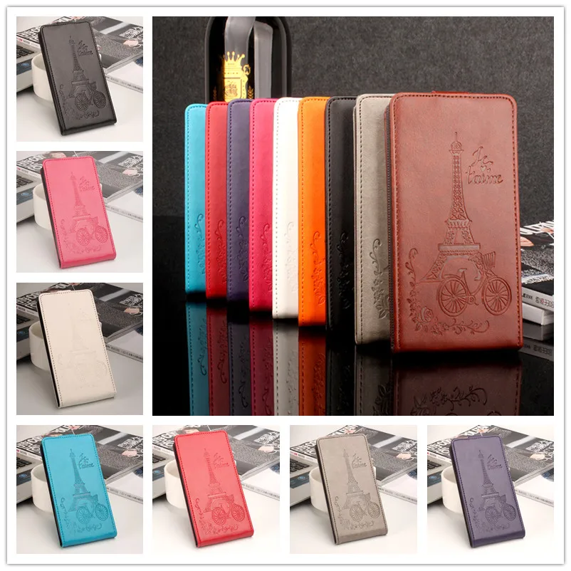 

ZTE Blade L3 Leather Case Fashion Colorful Flip Cover Case for ZTE Blade L3 Vertical Back Cover Magnetic Protective Shell
