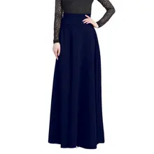 Сексуальный Hoge Tail plui Elegante Lange Dames Zachte Effen Rok S-5XL