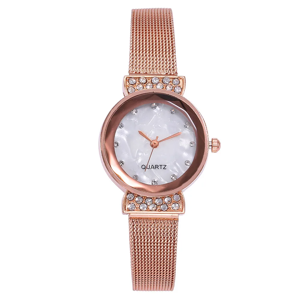 

Fashion Luxury Rhinestone Lady Dress Women Watches Casual Quartz Stainless Steel Band Quartz Wrist Watch Relogio Feminino Saat