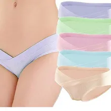 Женская одежда Faja Postparto с низкой талией для беременных под животом хлопковое нижнее Белье для беременных дышащие трусики для беременных