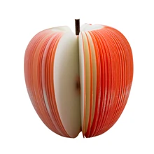 Доступное красное яблоко фрукты блокнот бумажные блокноты подарок