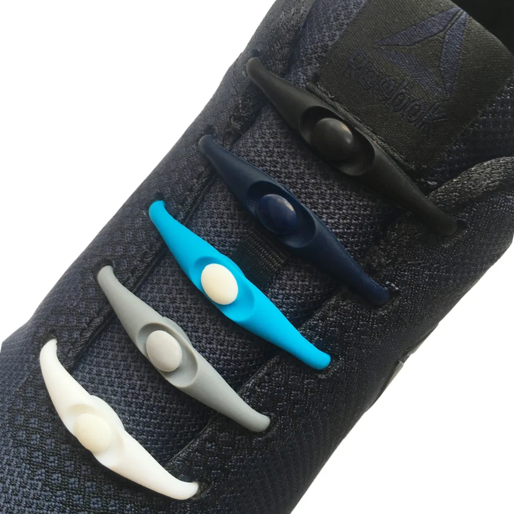

12pcs/lot Elastic Silicone Shoelaces For Shoes Special Shoelace No Tie Shoe Laces For Men Women Lacing Shoes Rubber Shoelaces