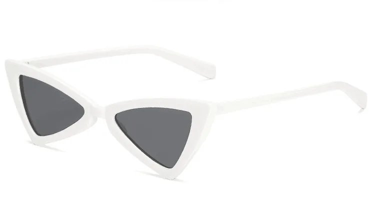 ZXWLYXGX Ретро Солнцезащитные очки женские модные кошачий глаз Роскошные брендовые дизайнерские солнцезащитные очки ретро солнцезащитные очки черные очки oculos UV400 - Цвет линз: C4